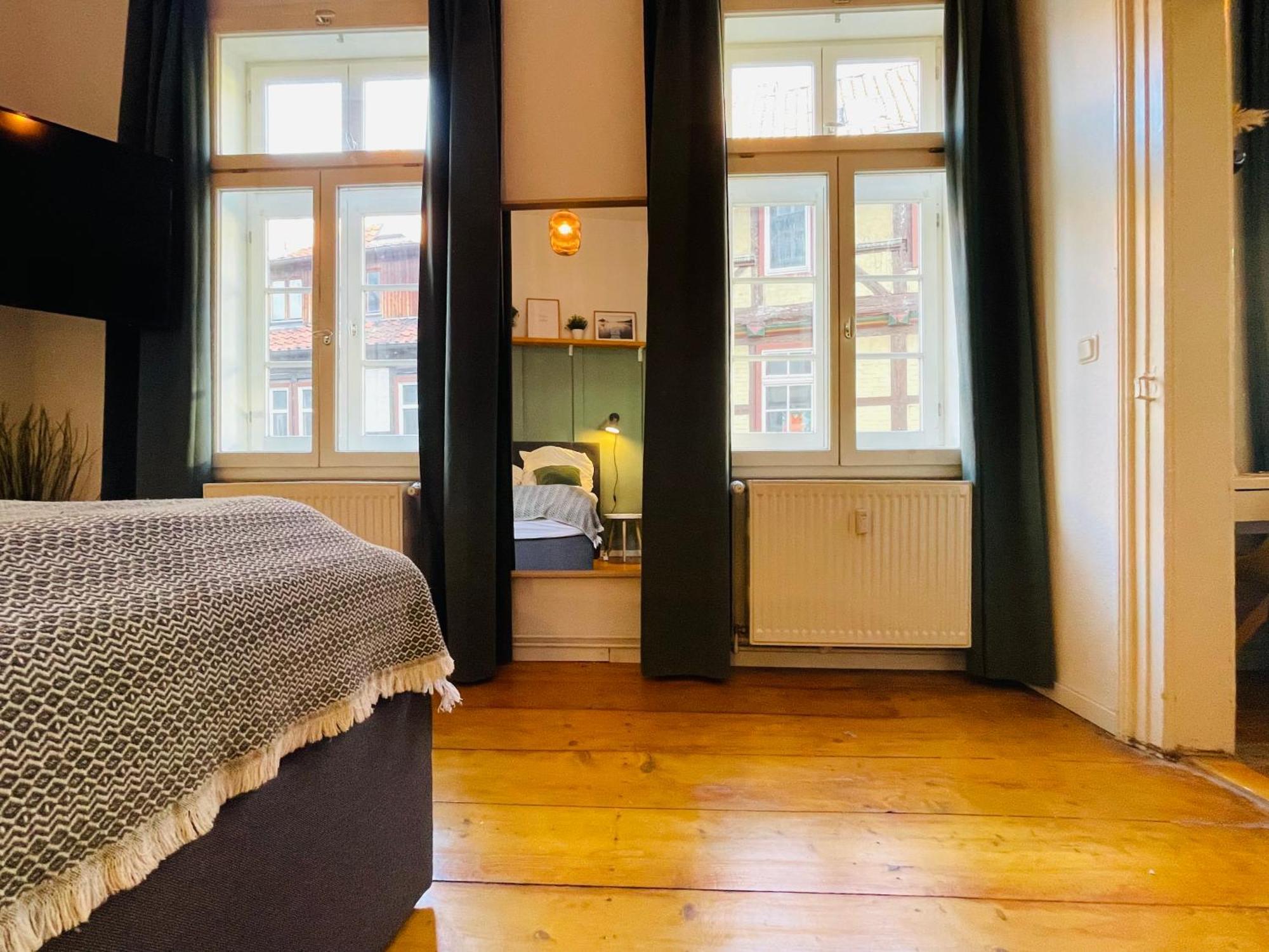 Fachwerktraeume - 35M² Weltkulturerbe Apartment Quedlinburg Ngoại thất bức ảnh