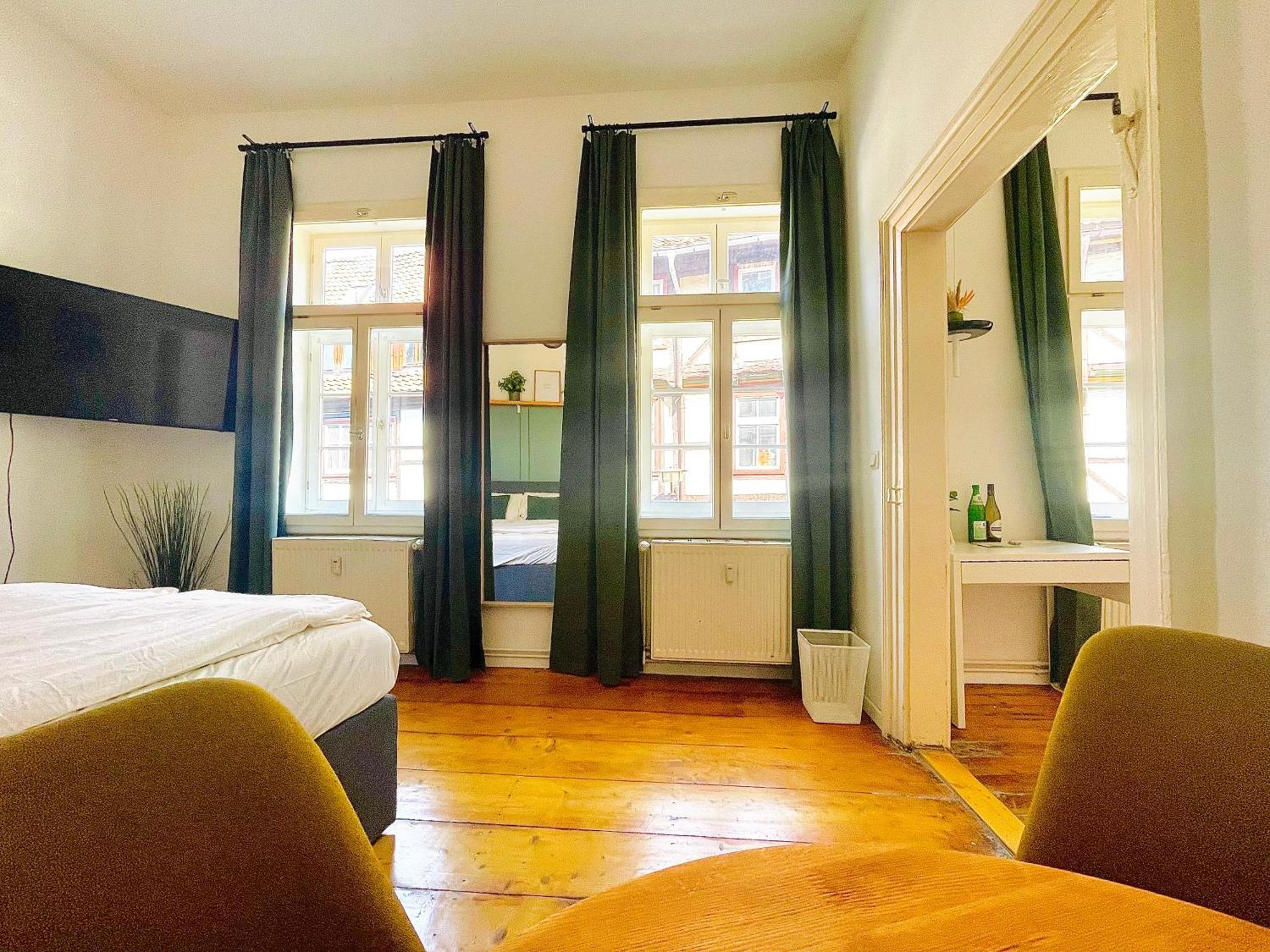 Fachwerktraeume - 35M² Weltkulturerbe Apartment Quedlinburg Ngoại thất bức ảnh