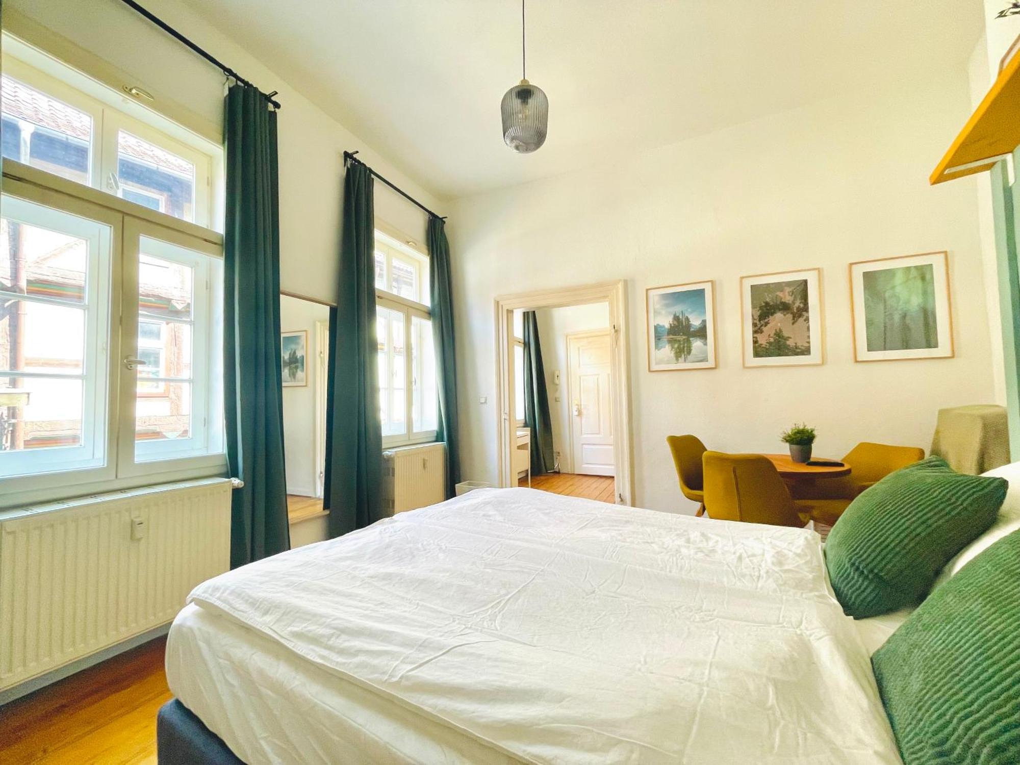 Fachwerktraeume - 35M² Weltkulturerbe Apartment Quedlinburg Ngoại thất bức ảnh