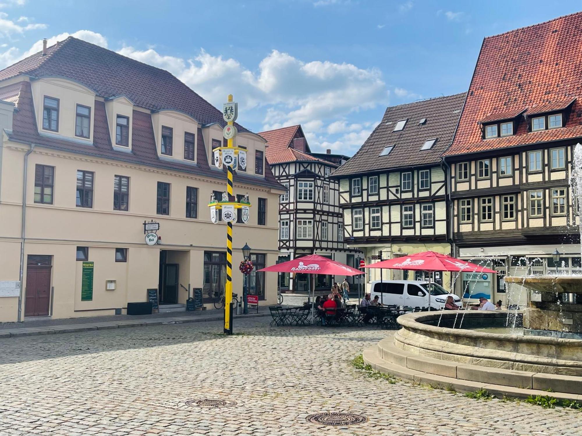 Fachwerktraeume - 35M² Weltkulturerbe Apartment Quedlinburg Ngoại thất bức ảnh